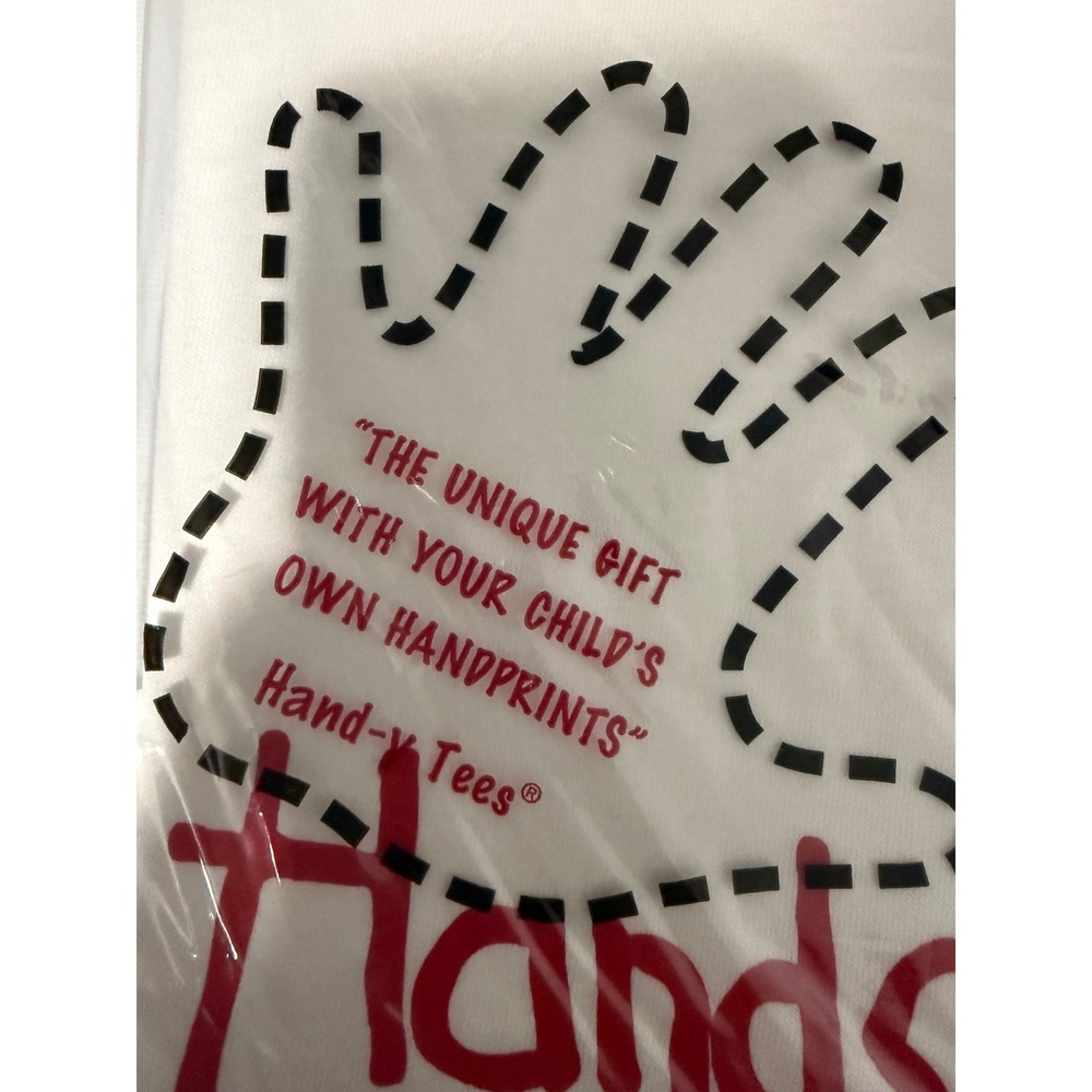 Hand-y Tees Best‎ Grandma and Grandpa Hands Down T-Shirt XL Craft Kit NWT - Picture 3 of 10